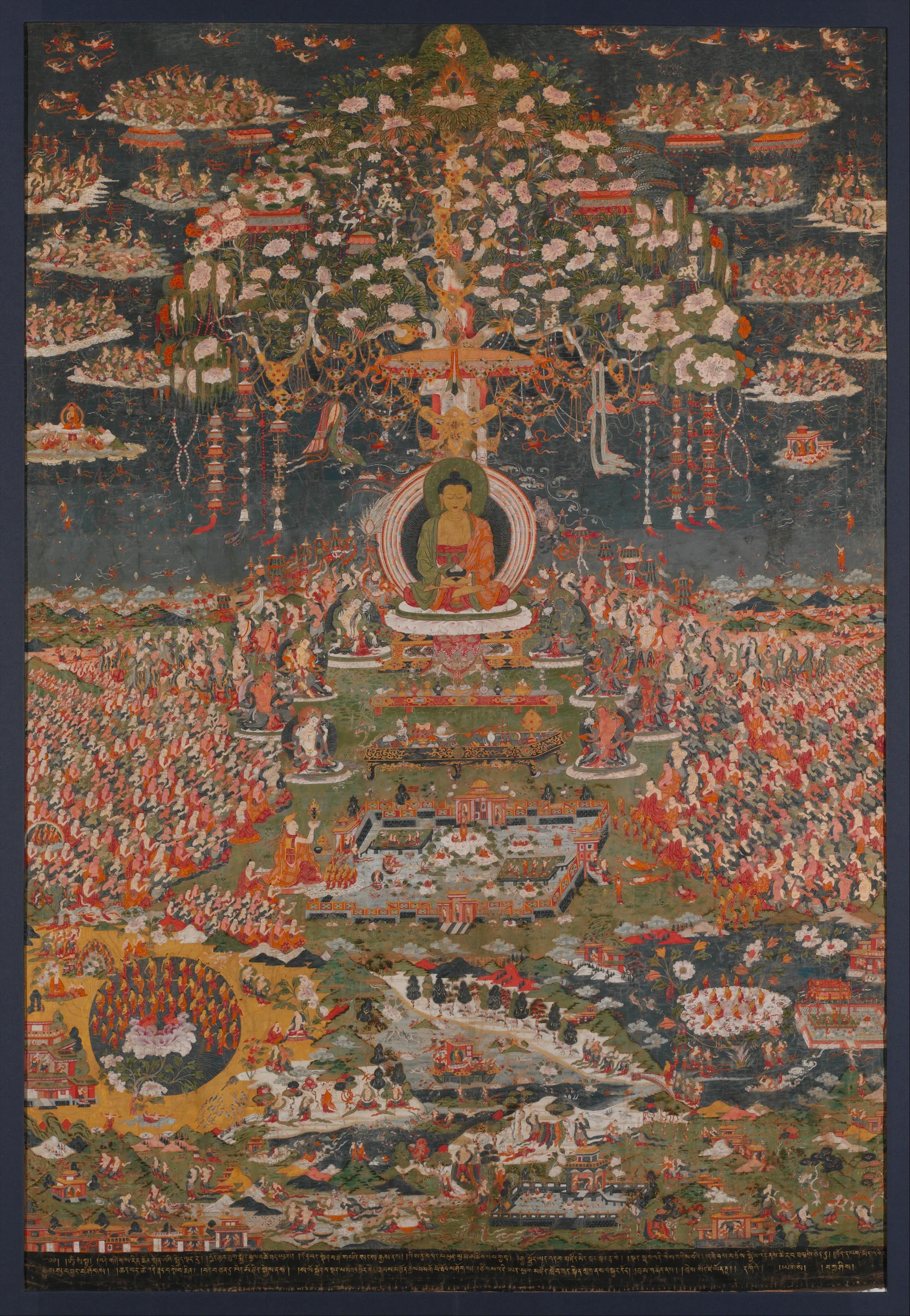 Amitabha in the Western Pure Land, Central Tibet, around 1700
